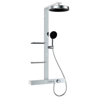 Душевая стойка Black & White Gravity 9005NC хром