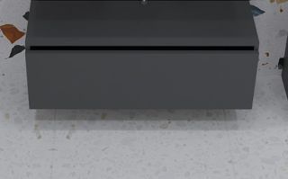 Ящик под столешницу Armadi Art Flat 100см антрацит глянец 897-100-A glossy