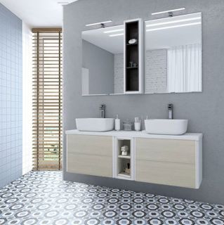 Модуль под столешницу Акватон Брук открытый дуб латте 1A201101BCDL0