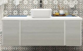 Тумба под раковину Акватон Брук 80см дуб латте 1A202001BCDL0