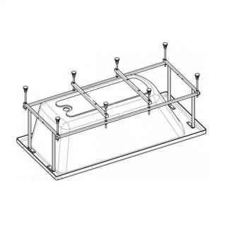 Монтажный набор для ванны Roca Easy 160x70 ZRU9307664