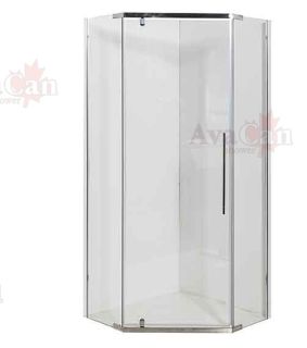 Душевой уголок AvaCan PC 100x100 см хром