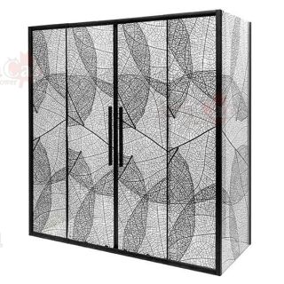 Душевой уголок AvaCan FB2 190-210 + SB90 чёрный