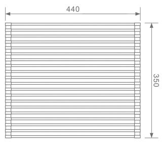 Ролл-мат Raglo R730.44.05 сатин