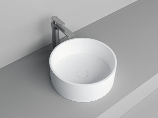 Накладная раковина NT Bagno Amaro NT412 40см белый матовый