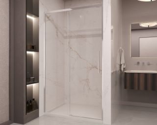 Душевая дверь Vincea Stella VDS-1ST160CL, 1600, хром, стекло прозрачное