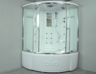 Душевая кабина Timo Lux T-7735C Clean Glass 135x135см