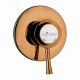 Встраиваемый однорычажный смеситель для душа, бронза Cezares GIUBILEO-DIM-02