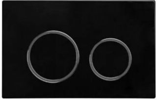 Кнопка смыва Sintesi SIN-FB-ARB-506 чёрный матовый