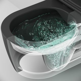 Унитаз подвесной  AM.PM Func C8F1701MBSC FlashClean с сиденьем микролифт