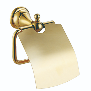 Держатель туалетной бумаги Azario ELVIA AZ-91110G с крышкой