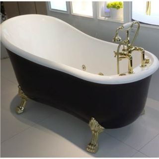 Акриловая ванна SSWW M718A2-UN 170x80 красный