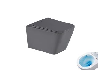 Унитаз подвесной Tornado Gid Tr2143TF-Dgm 62304Y серый матовый 49x34x36