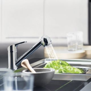 Смеситель для кухни Paini Creta 42CR568LMKM хром