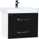 Тумба под раковину Bellezza Рокко 50см чёрный 00000010145