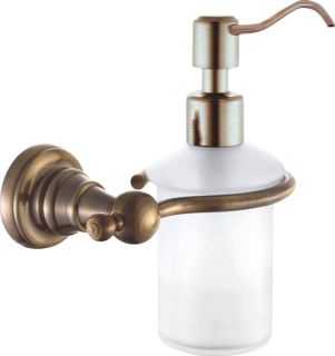Дозатор для жидкого мыла Sapho Diamond бронза 1318-19