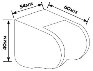 Держатель лейки Orange O-Shower OWB-A-B настенный