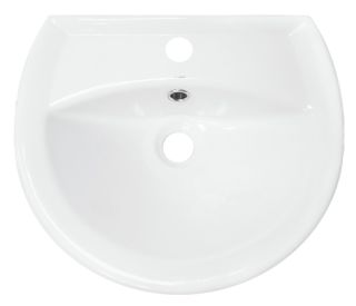 Раковина пьедестальная Sanita Аттика 48см белый