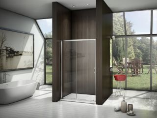 Душевая дверь Good Door Neo WTW-140-C-CH 140 х 185 см