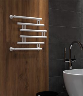 Полотенцесушитель водяной Indigo Zip FZW60-60WM 60x60 см белый матовый