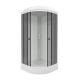 Душевая кабина Triton Грэй Щ0000066361 88x88 см профиль чёрный стекло тонированное