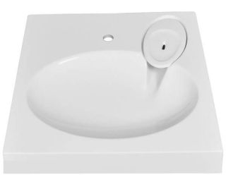 Раковина над стиральной машиной Stella Polar Миро 60см белый SP-00000239