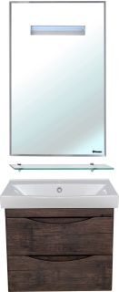 Тумба под раковину Bellezza Санриса 60см орех 00000010182