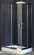 Душевой уголок Royal Bath HPD 120x100см хром RB1120HPD-T-CH