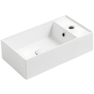 Раковина SIMAS AGILE AG50 bi matt*1 белая 50 см