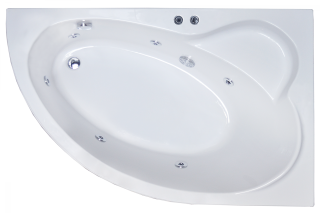 Гидромассажная ванна Royal Bath Alpine Standart 140x95см правая белый RB819103ST-R