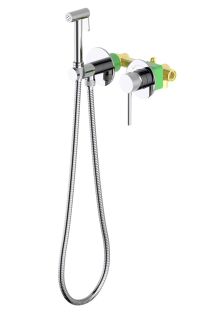 Гигиенический душ со смесителем Timo Saona 2339/00SM с защитой от ожогов хром