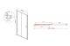 Душевая дверь Vincea Garda VDS-1G150CH 150 см