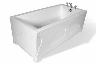 Ванна из литьевого мрамора Эстет Delta silk ФР-00014391 180x80см белый матовый