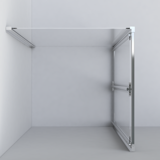 Душевой уголок Vincea Garda VSR-1G9080CH 80x90 см