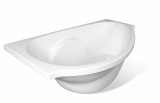 Ванна из литьевого мрамора Эстет Gracia silk ФР-00014529 Л 170x94см белый матовый