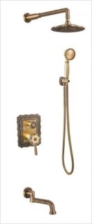 Душевая система скрытого монтажа Zorg Серия 100 A 104DS-BR