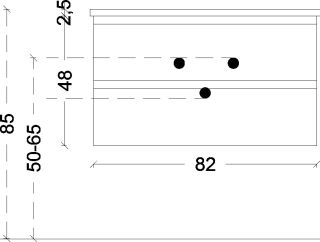 Тумба под раковину Armadi Art Capolda 85см светлое дерево 849-085-LW