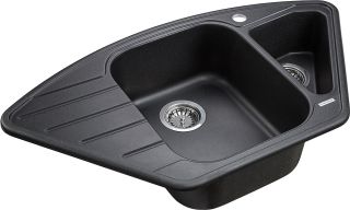 Мойка кухонная Paulmark Weise PM529050-BL чёрный