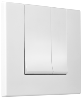 Кнопка смыва Berges Novum белый 040041