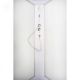 Душевая кабина Deto L 980 с гидромассажем  80х80х215 см