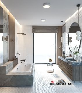 Ванна чугунная Goldman Saga SG18080 180x80см с ножками