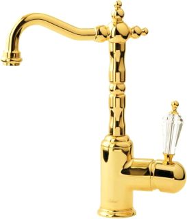 Смеситель для раковины Boheme Imperiale Ripresa золото 322