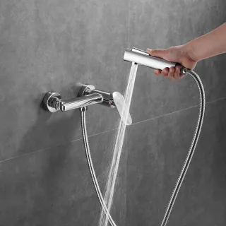 Гигиенический душ со смесителем Shevanik S8505-1 хром