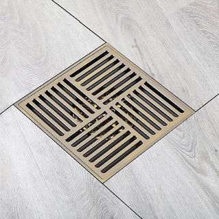 Душевой трап Gappo G81501-4 бронза