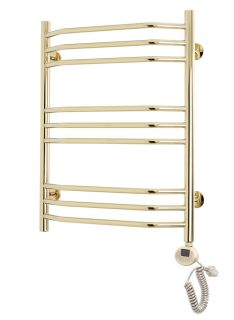 Полотенцесушитель электрический Domoterm Лаура П9 500x700 ER золото