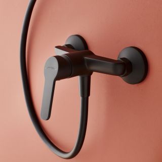 Смеситель для душа Jacob Delafon Aime чёрный E29870-BL