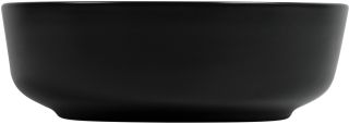 Раковина накладная Aquanet Moon-1-MB 245827 42 см чёрный матовый