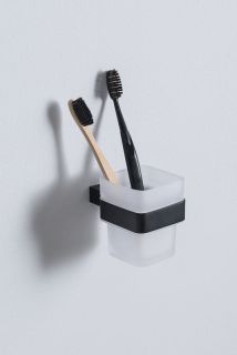 Стакан для зубных щеток Allen Brau Infinity 6.21002-31 Черный матовый