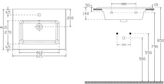 Раковина Allen Brau Fantasy 62 4.11023.20 Белая
