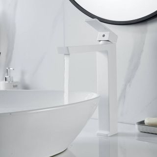 Смеситель для раковины Rose R1811C-1 белый